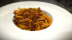 Spaghetti al Ragù Ristorant- Pizzeria I Tre Sapori Firenze
